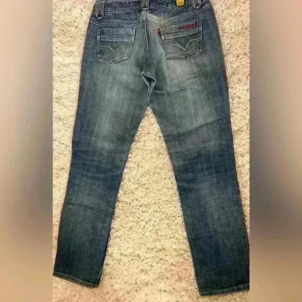 Yidoulizi Denim Jeans, vintage wash - Picture 8 of 11